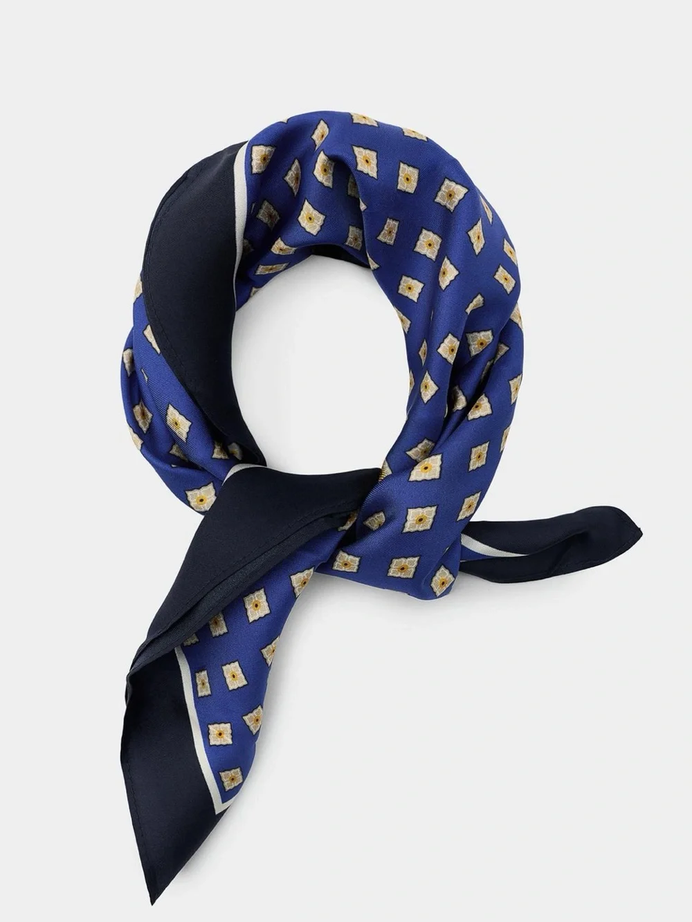 Zara 100% silk scarf, 53 x 53 cm